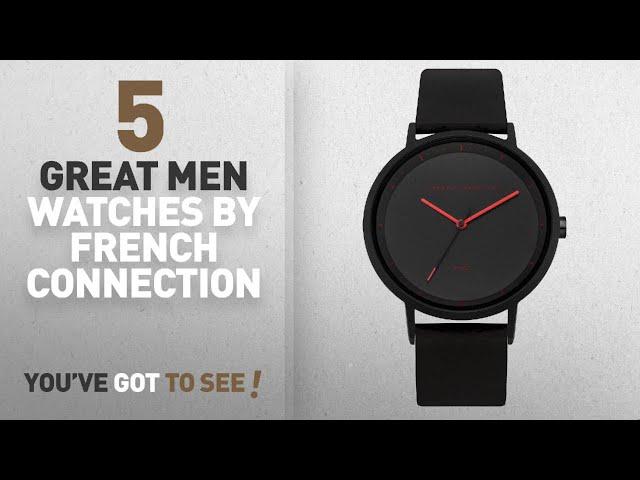 Top 10 French Connection Men Watches [ Winter 2018 ]: French Connection Men's Quartz Metal and