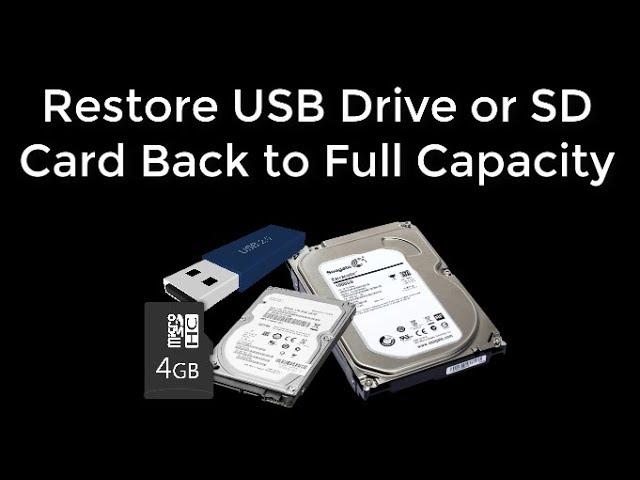 Easy Recovery USB or HDD 2019 Guide