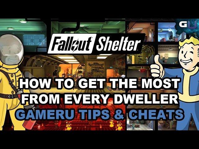 Fallout Shelter - How To Get The Most From Every Dweller | GamerU Tips and Cheats