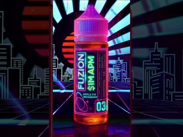 $1MAPM ejuice.  Apple pie moonshine eliquid.  #fuzion #vape #vapor #og