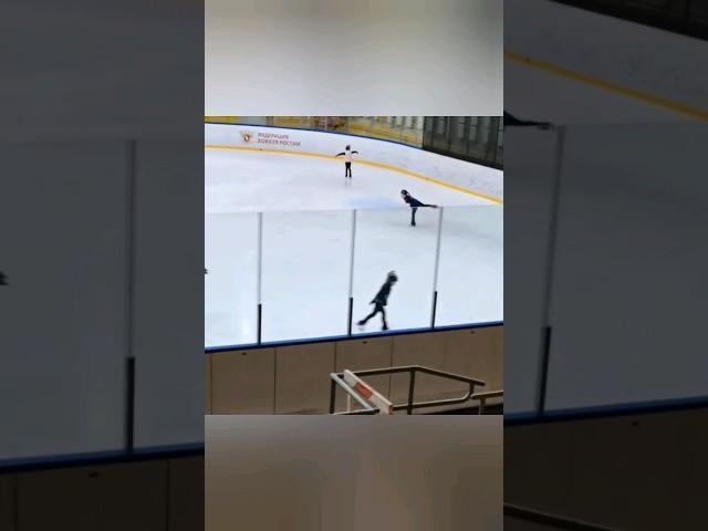 Фигурное катание  ️ #фигурноекатание #figureskating #дети #перекидной