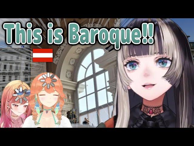 Kiara and Ririka couldn't keep up with Raden's nonstop baroque talk【EN&JP subtitles】【JP Lesson】