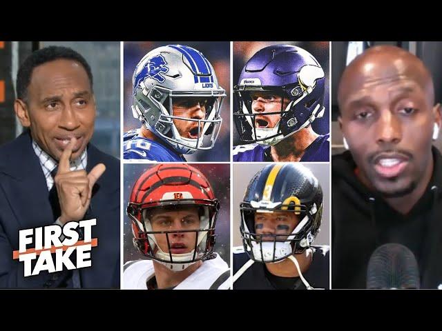 FIRST TAKE | Devin McCourty breaks NFL Wk18: Vikings vs. Lions - Bengals vs. Steelers: Who will win?