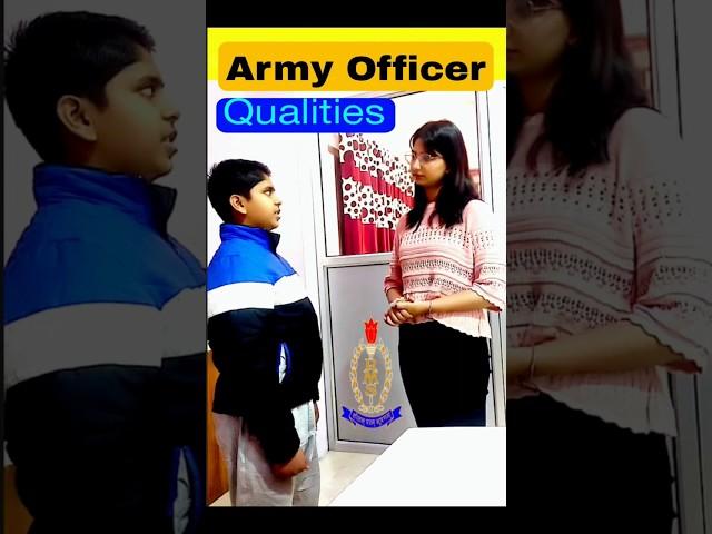 Qualities of Army officer | Rms Military school Interview|Up Sainik School Interview by Manoj Sharma