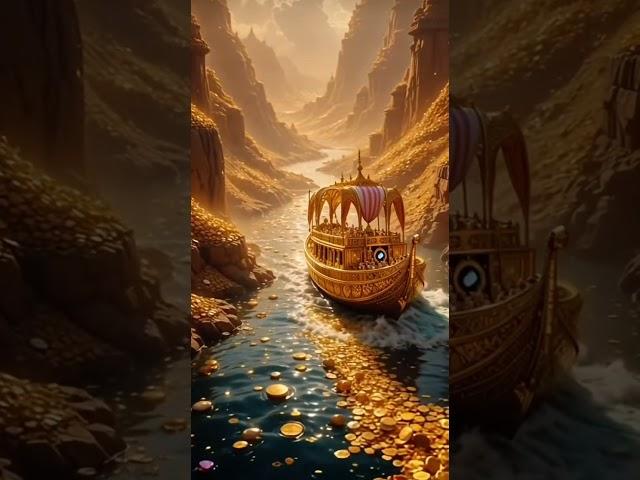 黃金船 ｜載你航向寶庫 ｜前進到豐盛富足的世界
