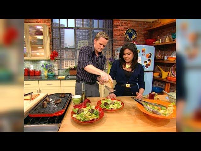 Grilled Meatball Caesar Salad with Neil Patrick Harris