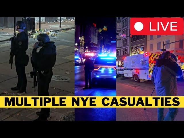  LIVE: Mass ATTACK On New Year’s Eve In New Orleans