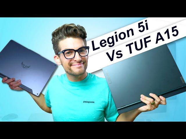 Lenovo Legion 5i Vs Asus TUF A15 | Ryzen 7 4800H Vs i7-10750H