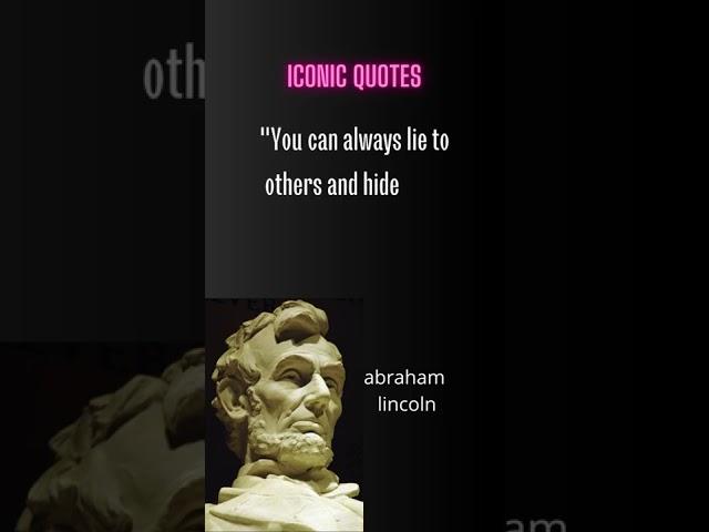 quote of the day | american quote | abraham lincoln quotes #shorts #shortsvideo #iconicquotes