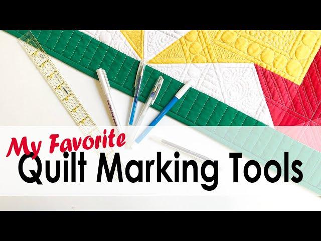 How to Mark a Quilt for Free Motion Quilting with On Williams Street