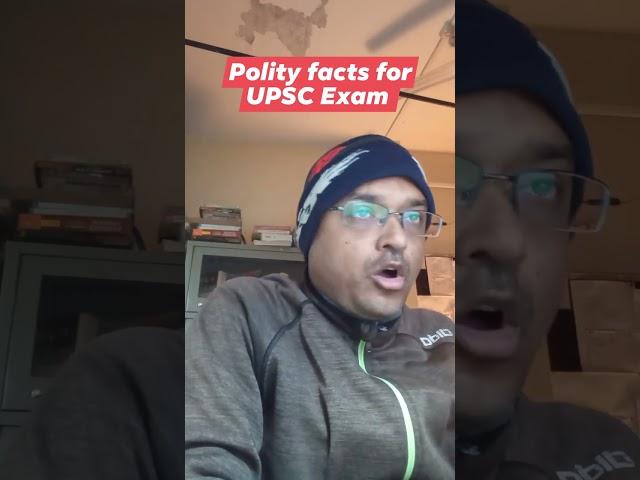 Online IAS/IFoS Exam coaching Indian polity facts for UPSC Exam #ias #ifos #upsc
