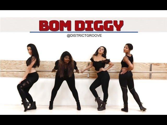 Bom Diggy - Zack Knight X Jasmin Walia | Bollywood Hiphop Dance | District Groove ft. Monica Ahuja