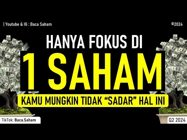 Fokus 1 Saham Saja Cukup?