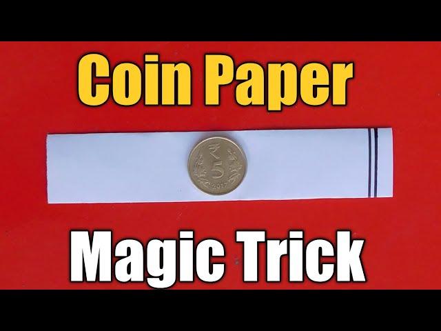 Coin Paper Simple Magic Tricks