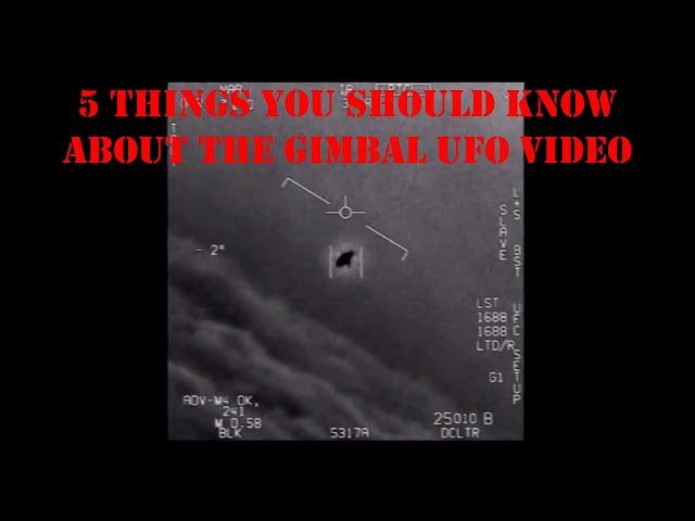 5 things you should know about the Gimbal FLIR video