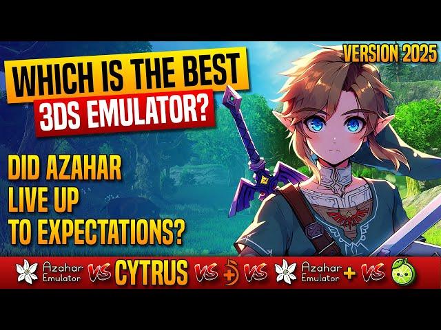The BEST 3DS Emulator of 2025? We Tested Them ALL! Azahar vs Lime3ds vs Mandarine vs Cytrus