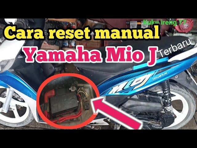 Cara Reset Manual Mio J terbaru. Mudah tanpa alat scanner yg mahal