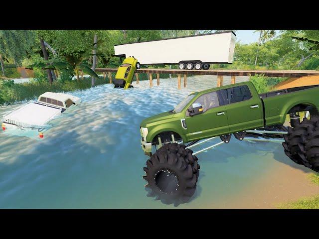 Millionaire saves villagers after huge storm | Farming Simulator 19