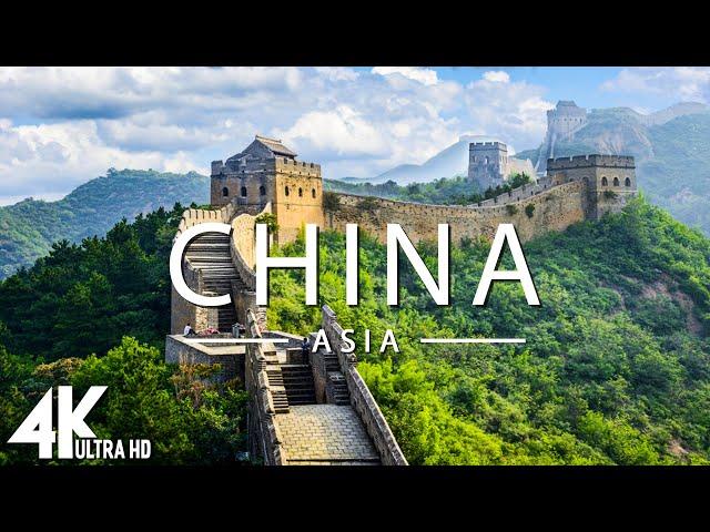 FLYING OVER CHINA (4K UHD) - Relaxing Music Along With Beautiful Nature Videos - 4K Video Ultra HD