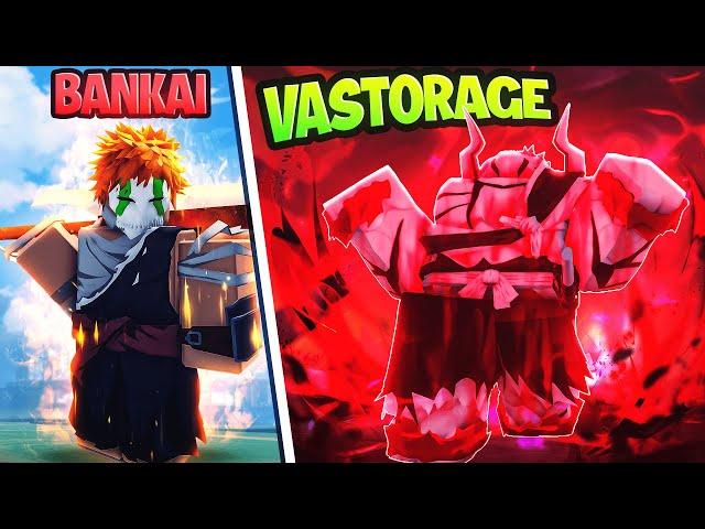 Going from BANKAI to VIZARD to VASTORAGE in Peroxide (roblox)