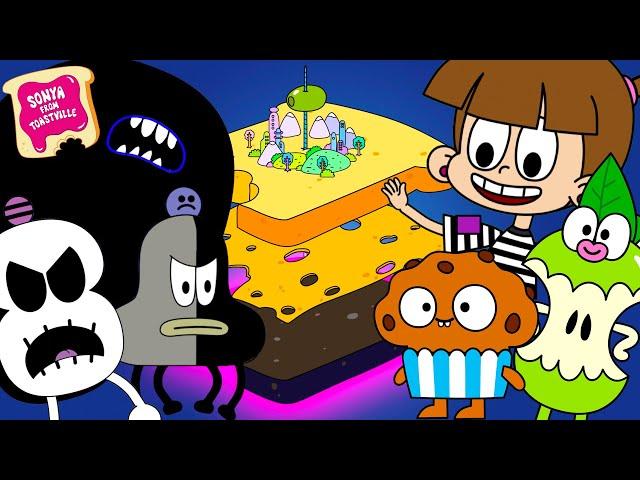 Sonya from Toastville - All Episodes In A Row (Ep 1-5)  Cartoon for kids Kedoo ToonsTV