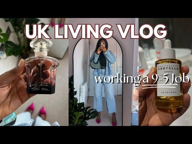 LIVING IN UK VLOG: Working & Surviving a 9-5 Job! How I get cheap train tickets! Nigerian in UK 