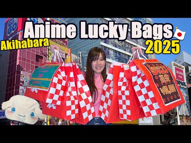 2025 Anime Lucky Bag Haul from Tokyo Japan️