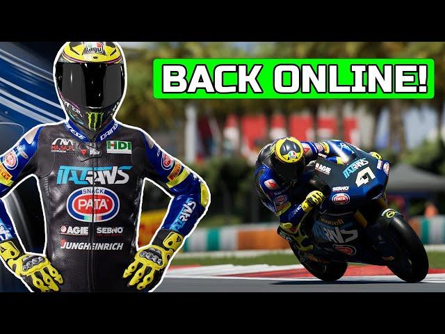 I RETURNED TO ONLINE RACING! - MotoGP 24