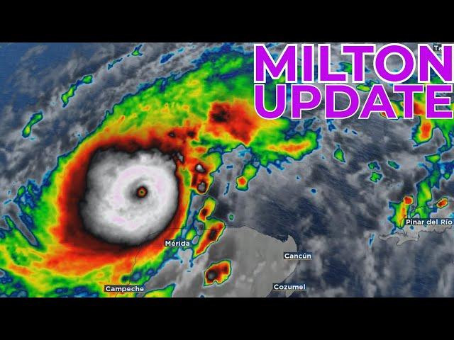 LIVE Category 5 Hurricane Milton Is STILL Getting Stronger (Central Florida Impacts)