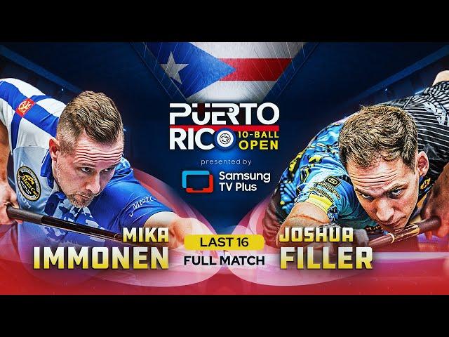 IMMONEN vs FILLER - LAST 16 - Puerto Rico Men’s Open by Samsung TV Plus