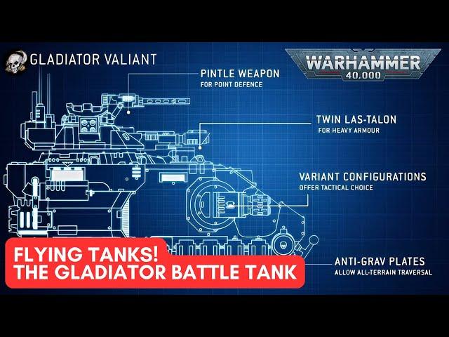 40K LORE THE GLADIATOR BATTLE TANK