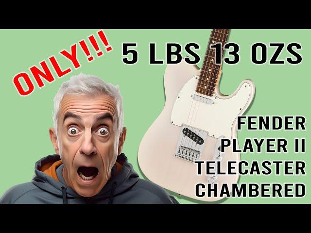 Fender Player II Telecaster Chambered