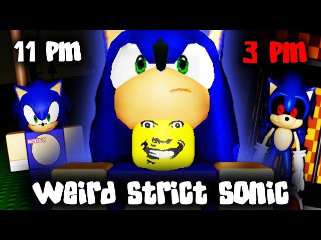 Weird Strict Sonic - Full Gameplay [ROBLOX]