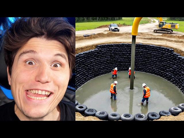 Paluten REAGIERT auf Geniale Bauarbeiter, die auf einem anderen Level sind