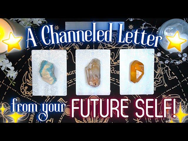 A Letter From Your TRANSFORMED Future Self! ️Detailed Pick a Card Tarot Reading