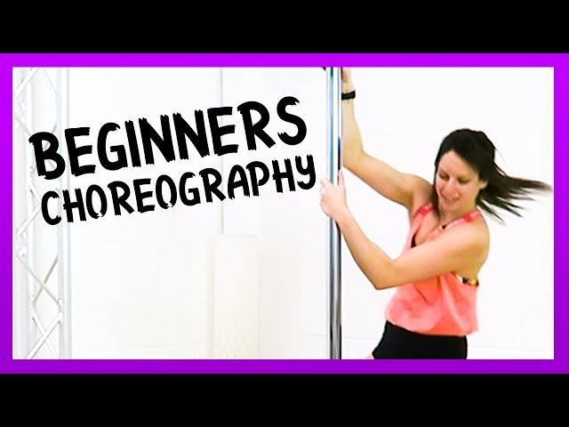 EASY Pole Dance Choreography for Beginners (Step-by-Step)