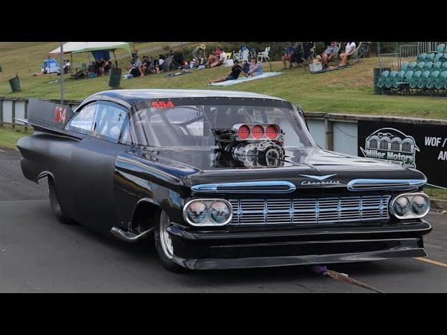 BLOWN DRAGSTERS & TURBO Drag Action