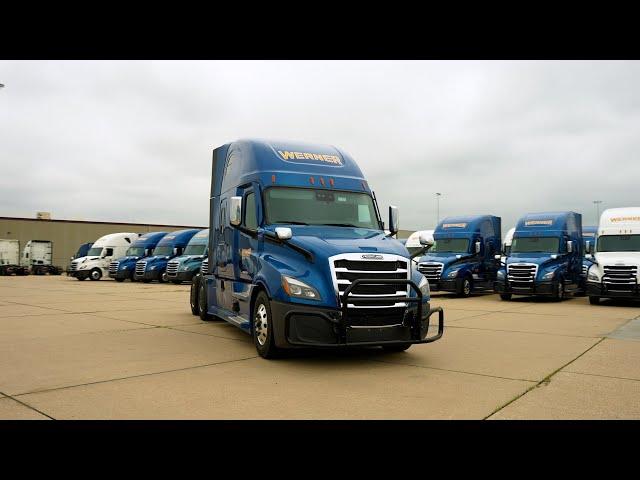 Freightliner - Efficiency Meets Comfort: Werner’s New Truck Line Up