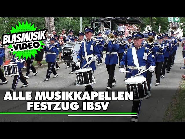 🟢 Alle Musikkapellen - Festzug Schützenfest Iserlohn  | Paradestraße | Blasmusik | IBSV