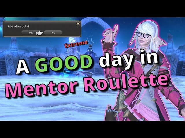 [FFXIV] A Good Day in Mentor Roulette