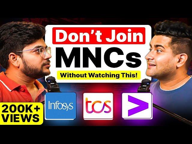 FRESHERS Must Know THIS Before Joining Infosys, TCS, Accenture | Shocking MNC Truth