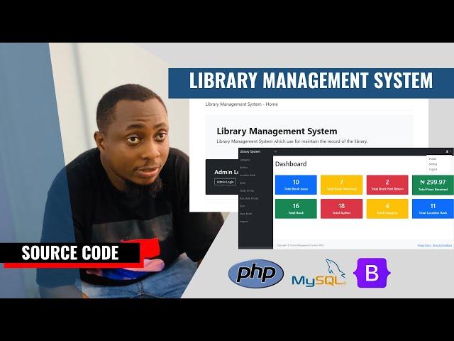 Library Management System using PHP & MySQL | Free Source Code Download