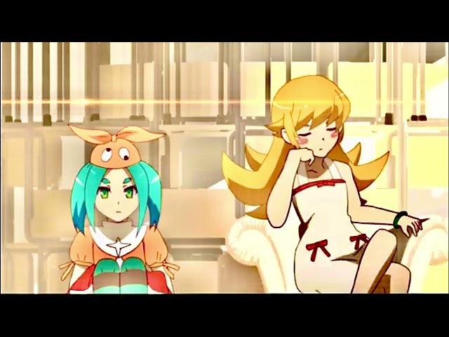 [鬼物語副音声]しのぶタイム1 忍&余接