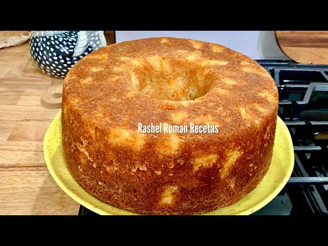 Pastel de zanahoria con piña  suave y esponjoso 