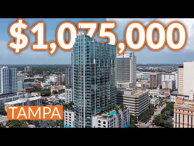 Inside A $1,075,000 Condo Located At Skypoint In Downtown Tampa | 777 N Ashley Drive #2002, Tampa