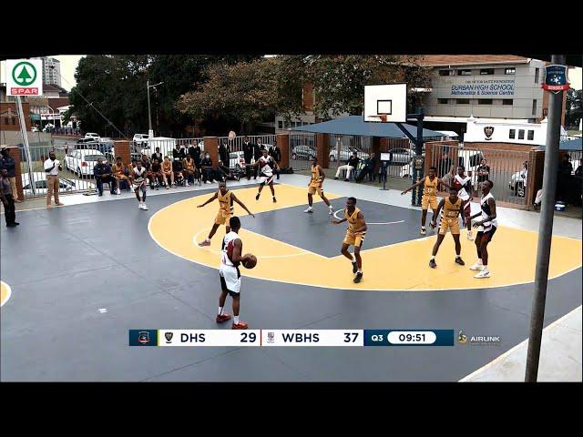 1st Durban High School vs 1st Westville Boys' High - Basketball highlights - 19 October 2024