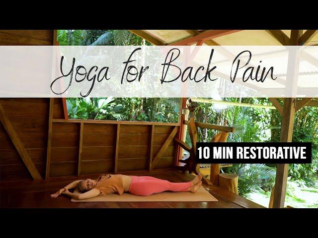 Yoga for Back Pain | 10 min Stretches