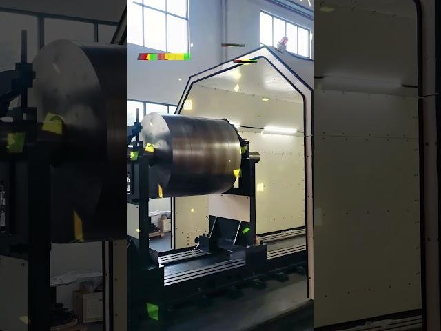 Equipment commissioning of Zero Dynamic 20-ton wind power rotor dynamic balancing machine