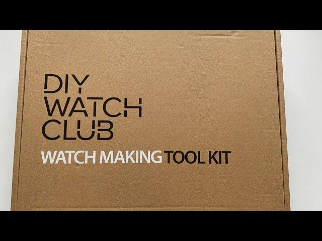 DIY Watch Club Watch Making Tool Kit Unboxing! Worth It?! My Thoughts and a Quick Overview!