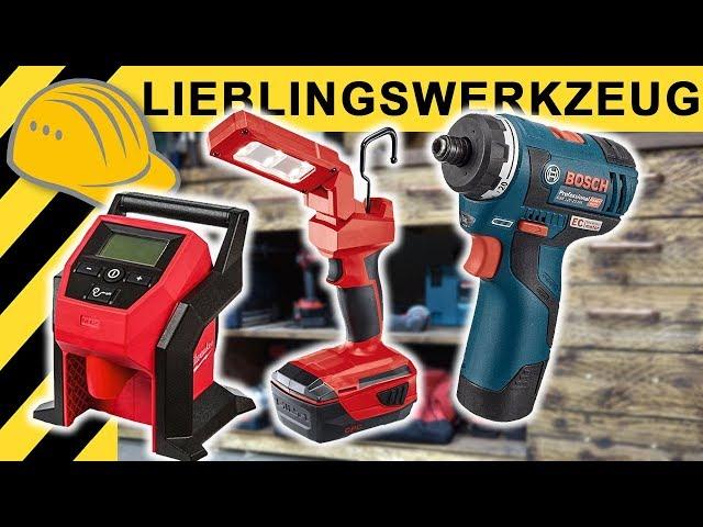 TOP 10 WERKZEUGE - DIESE WERKZEUGE SIND PFLICHT!